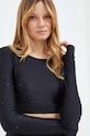 Лонгслив Versace Jeans Couture чёрный 76HAHE05