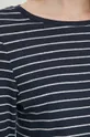 Tričko s dlhým rukávom s prímesou ľanu Pepe Jeans Dámsky
