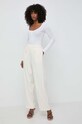 Longsleeve Pinko 103569.A1X4 λευκό SS24