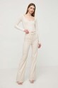 Лонгслив Pinko 103569.A1X4 бежевый SS24