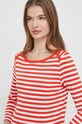 Îmbrăcăminte United Colors of Benetton longsleeve din bumbac 3OA6E16A1 rosu