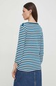 Одяг Бавовняний лонгслів United Colors of Benetton 3OA6E16A1 темно-синій
