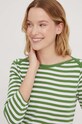 Бавовняний лонгслів United Colors of Benetton зелений 3OA6E16A1