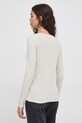 Одяг Бавовняний лонгслів United Colors of Benetton 3GA2E16G0 бежевий