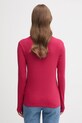 Abbigliamento United Colors of Benetton top a maniche lunghe in cotone 3GA2E16G0 rosa