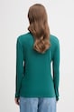 Îmbrăcăminte United Colors of Benetton longsleeve din bumbac 3GA2E16G0 turcoaz