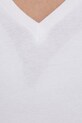 United Colors of Benetton longsleeve bawełniany biały 3GA2E4245