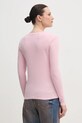 Odzież United Colors of Benetton longsleeve bawełniany 3GA2E4245 różowy