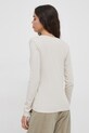 Одяг Бавовняний лонгслів United Colors of Benetton 3GA2E4245 бежевий