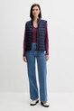 Хлопковый лонгслив United Colors of Benetton 3GA2E4245 фиолетовой AA00