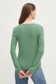 Одяг Бавовняний лонгслів United Colors of Benetton 3GA2E4245 зелений
