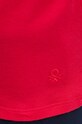 United Colors of Benetton longsleeve din bumbac 3GA2E16A1 rosu