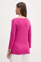 United Colors of Benetton longsleeve din bumbac 3GA2E16A1 violet AA00
