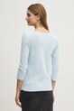 Одежда Хлопковый лонгслив United Colors of Benetton 3GA2E16A1 голубой