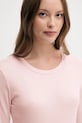 United Colors of Benetton longsleeve din bumbac roz 3GA2E16F9