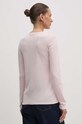 Odzież United Colors of Benetton longsleeve bawełniany 3GA2E16F9 różowy