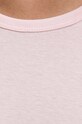 United Colors of Benetton longsleeve bawełniany 3GA2E16F9 różowy