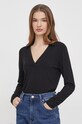 Лонгслів United Colors of Benetton slim чорний 3RYCD400Y