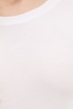 Tričko s dlhým rukávom Sisley 3QU4L102Y biela
