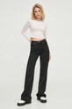 Levi's longsleeve din bumbac A7430 roz SS24