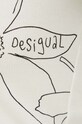 Tričko s dlouhým rukávem Desigual BOSTON 24SWTK70 béžová