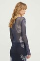 Îmbrăcăminte Desigual longsleeve 24SWTK25 bleumarin