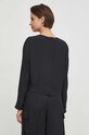 Одежда Блузка Sisley 5UTDLQ06J чёрный