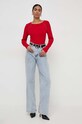 Morgan longsleeve TMILIE.RED rosu SS24