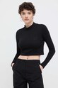 Блуза с дълги ръкави Vans черен VN0007EZBLK1