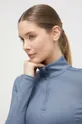 modrá Tréningové tričko s dlhým rukávom Calvin Klein Performance