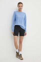 Fjallraven longsleeve sport Abisko Day F14600161.537 albastru SS24