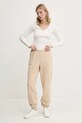 Лонгслів Tommy Jeans DW0DW17990 бежевий NC24