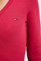 Tommy Jeans longsleeve DW0DW17990 różowy