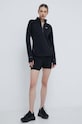 Μακρυμάνικο μπλουζάκι για τρέξιμο New Balance Heat Grid Half Zip WT23252BK μαύρο SS24