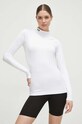 Tréningové tričko s dlhým rukávom Under Armour ColdGear Authentics slim biela 1368702