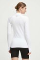 Oblečenie Tréningové tričko s dlhým rukávom Under Armour ColdGear Authentics 1368702 biela