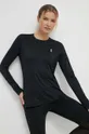 črna Majica z dolgimi rokavi za tek On-running Core Ženski