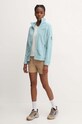 The North Face longsleeve sportowy Shadow NF0A87TXQLI1 beżowy SS24