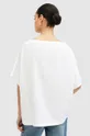 biały AllSaints t-shirt bawełniany LYDIA TEE