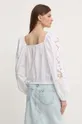 Βαμβακερή μπλούζα Miss Sixty 6L2XJ1380000 XJ1380  FASHION SHIRT λευκό