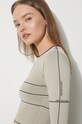 VETEMENTS longsleeve shirt Mannequin Knit Top WE64KN330O beige