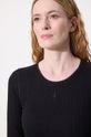Памучна блуза с дълги ръкави JW Anderson Cropped Anchor Embroidery Longsleeve Top JO0211.PG1501.999 черен