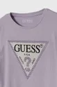 Detské tričko s dlhým rukávom Guess 95 % Bavlna, 5 % Elastan