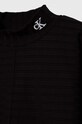 Dziewczynka Calvin Klein Jeans longsleeve dziecięcy IG0IG02351.116.PPYH czarny