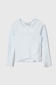 Παιδικό μακρυμάνικο Abercrombie & Fitch με ελαστάν μπλε KI239.4008