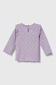 United Colors of Benetton longsleeve bebelusi 37G4A104N.W.Seasonal violet SS24