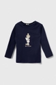 United Colors of Benetton longsleeve in cotone bambino/a prodotto per bambini blu navy 3I9WA1046.W.Seasonal