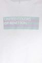 Dječja pamučna majica dugih rukava United Colors of Benetton 100% Pamuk