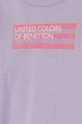 Dječja pamučna majica dugih rukava United Colors of Benetton 100% Pamuk