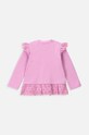 Coccodrillo longsleeve niemowlęcy WC4143102GEN różowy SS24